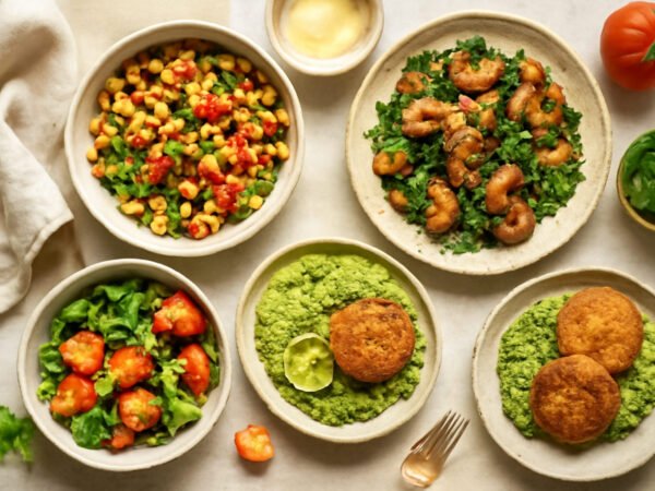 Einfache Vegane Rezepte für Jeden Tag — günstig statt teuer
