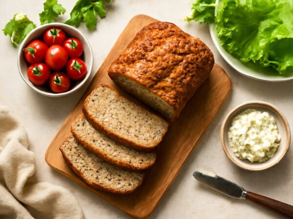 Einfaches Low Carb Brot selber backen — einfach nachgekocht