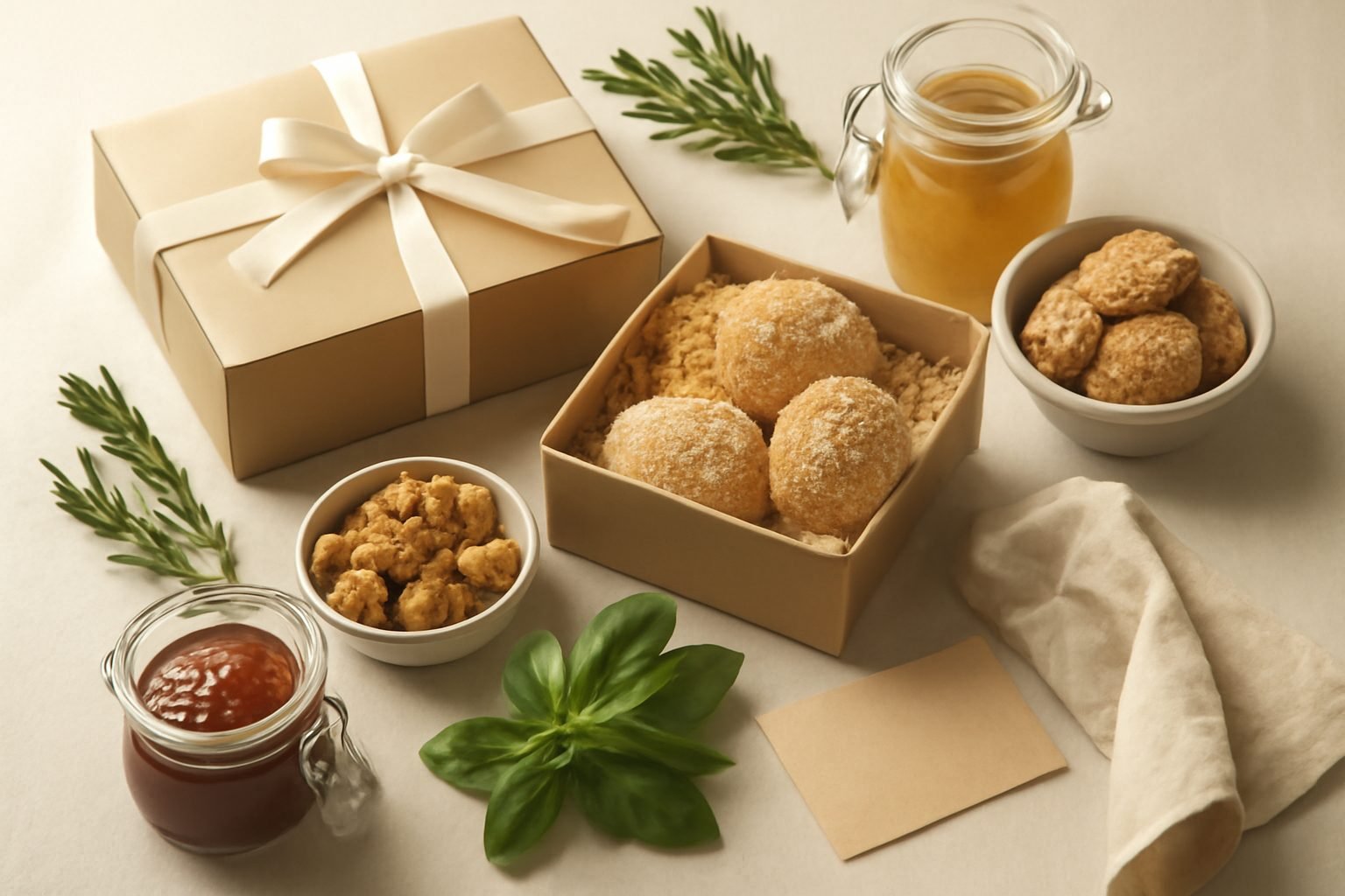 Essbare schnelle Weihnachtsgeschenke — so geht es richtig