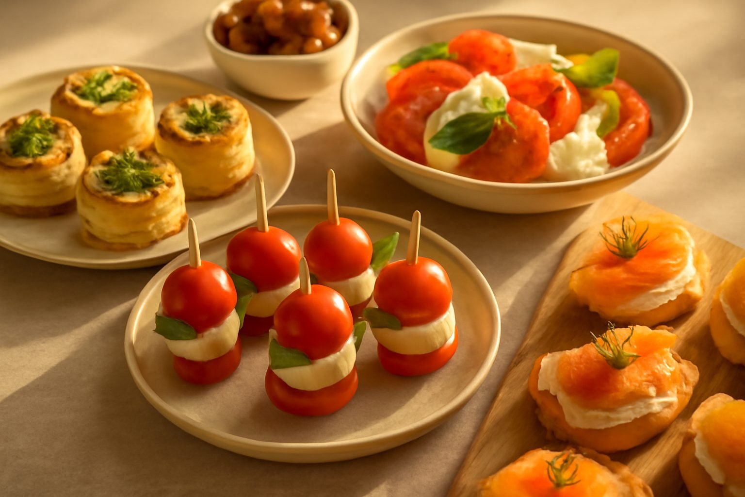 Fingerfood Silvester Buffet Vorschläge