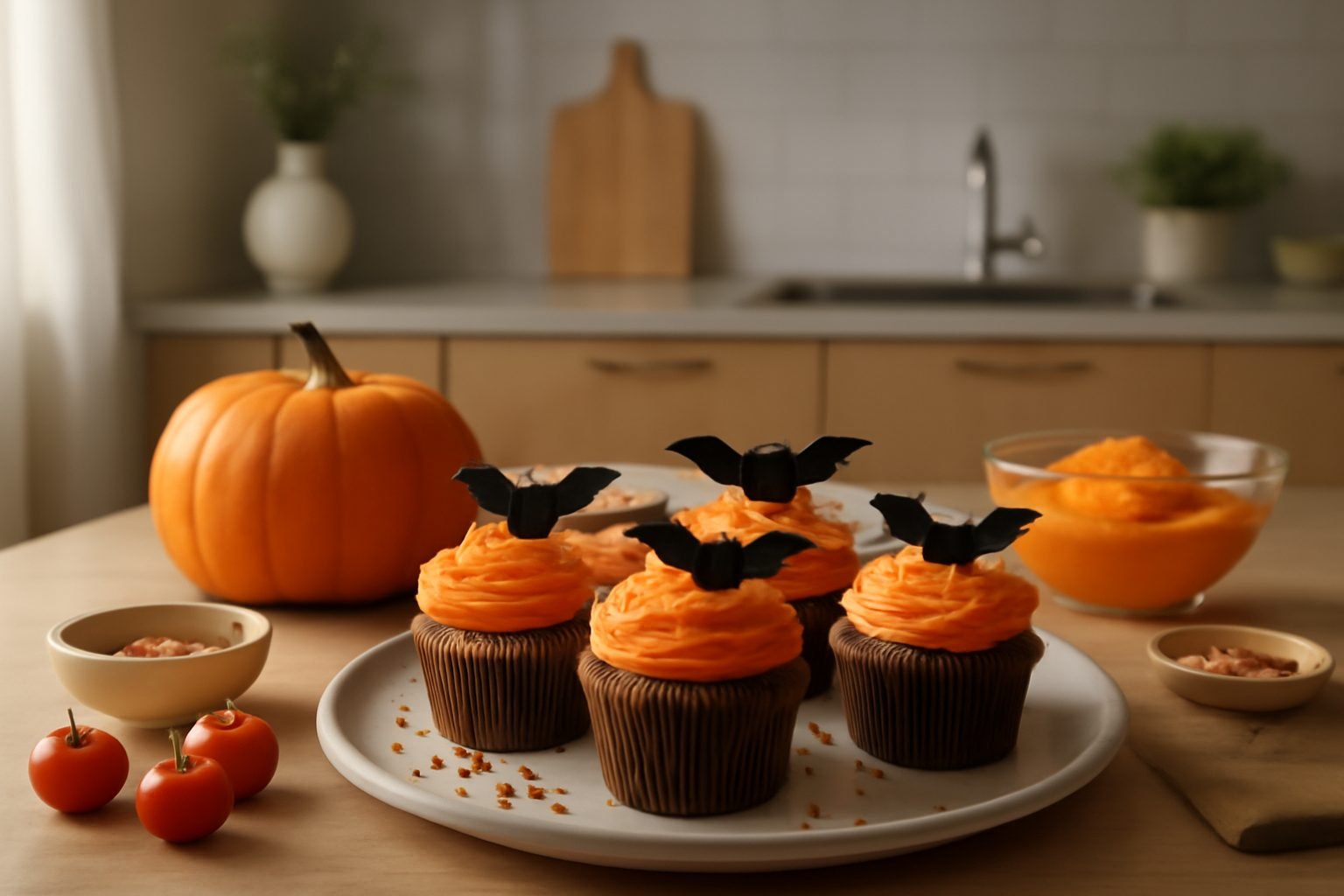 Halloween Inspired Muffins: so gelingt es zu Hause