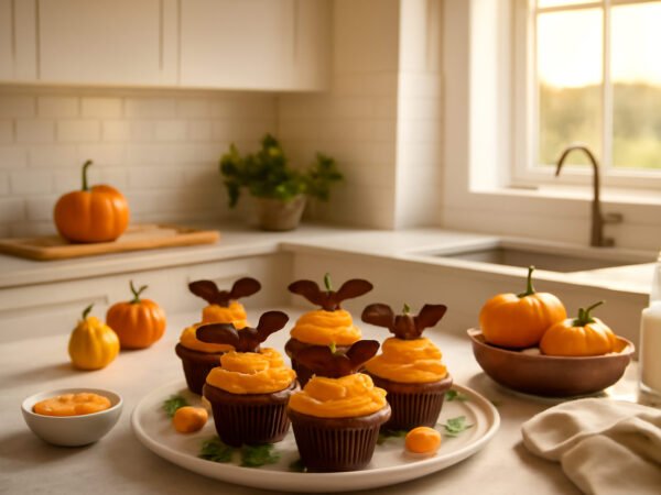 Halloween Muffins Arla: Zutaten und Zubereitung