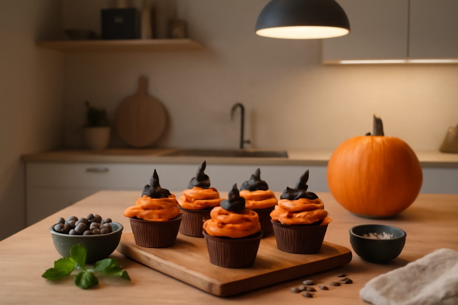 Halloween Muffins Deko: so gelingt es zu Hause