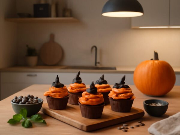 Halloween Muffins Deko: so gelingt es zu Hause