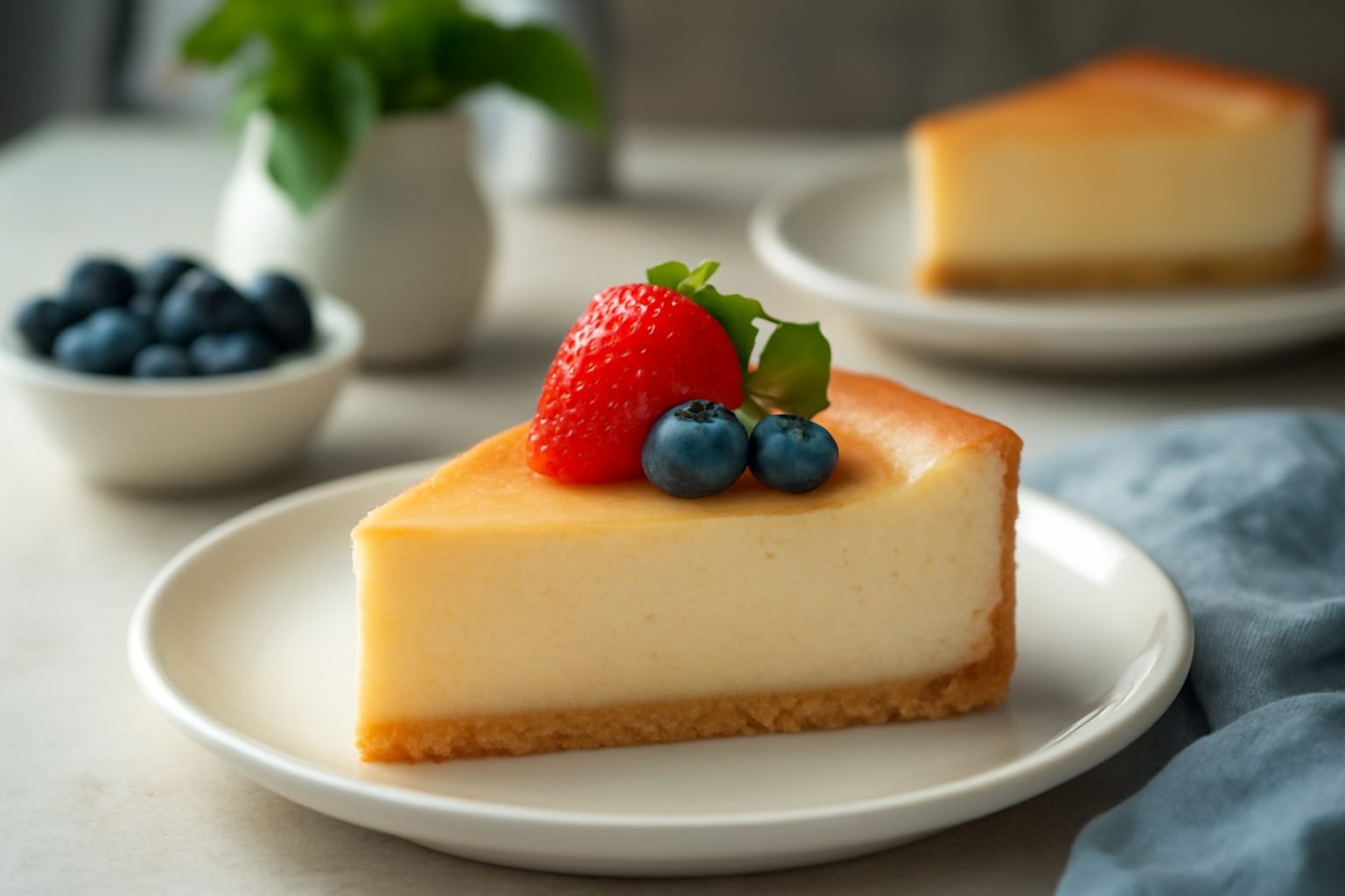 Käsekuchen ohne Boden – cremig & einfach
