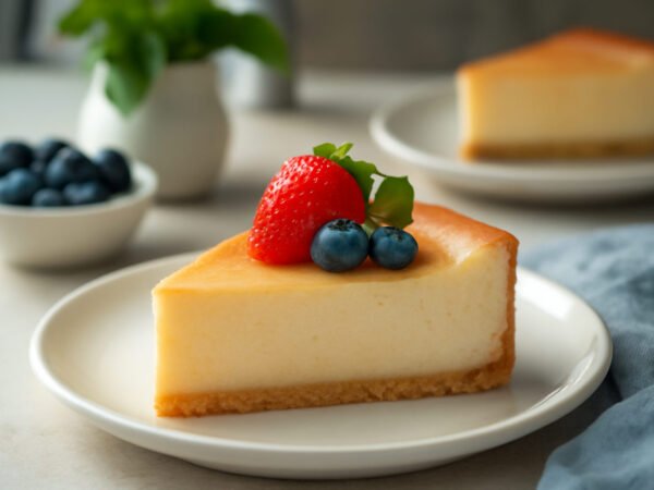 Käsekuchen ohne Boden – cremig & einfach