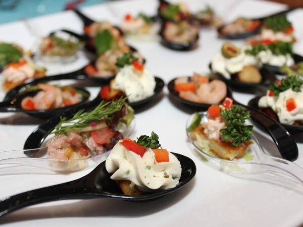 Kaltes Fingerfood zum Mitnehmen für unterwegs