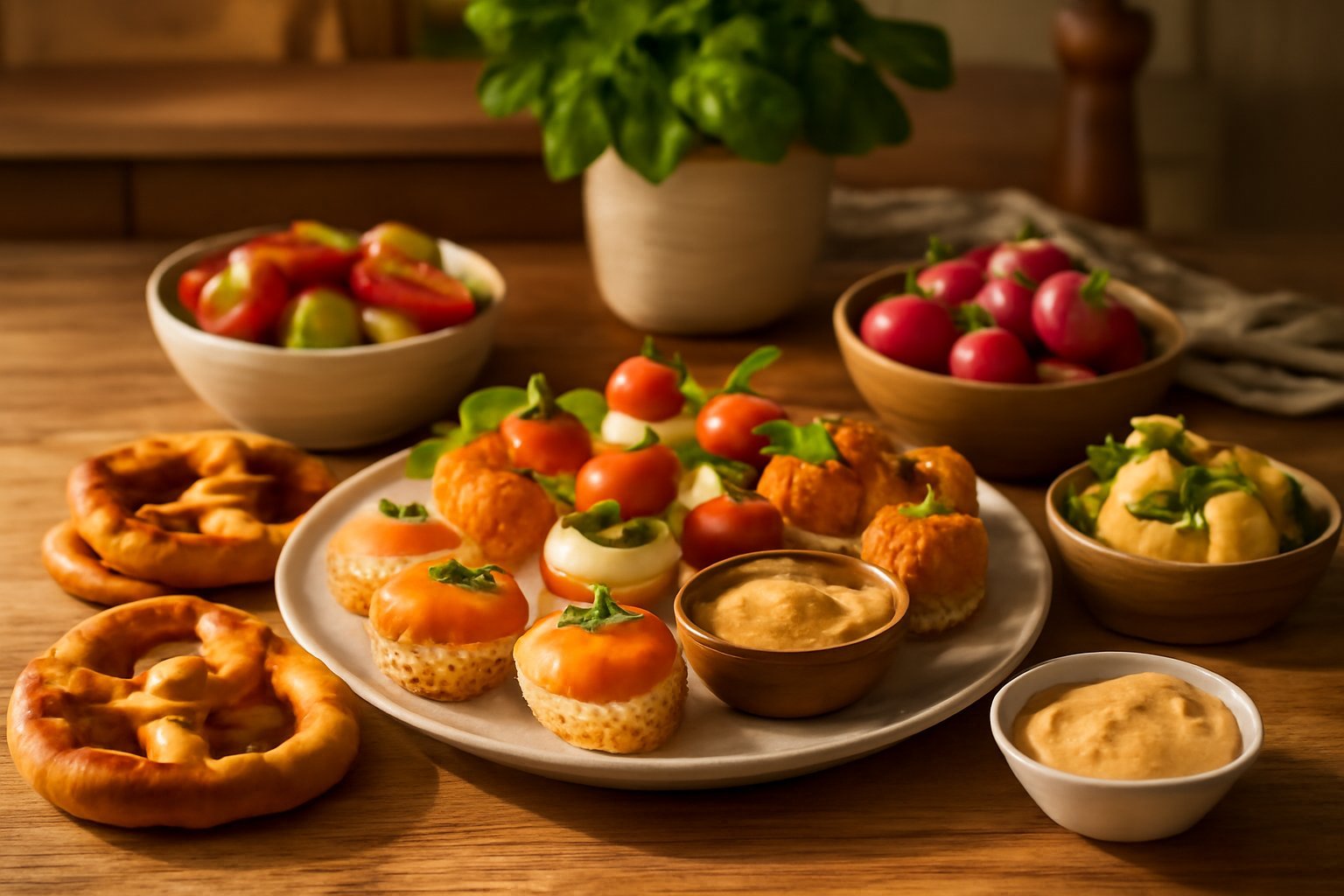Mini-Würstchen für Snacks