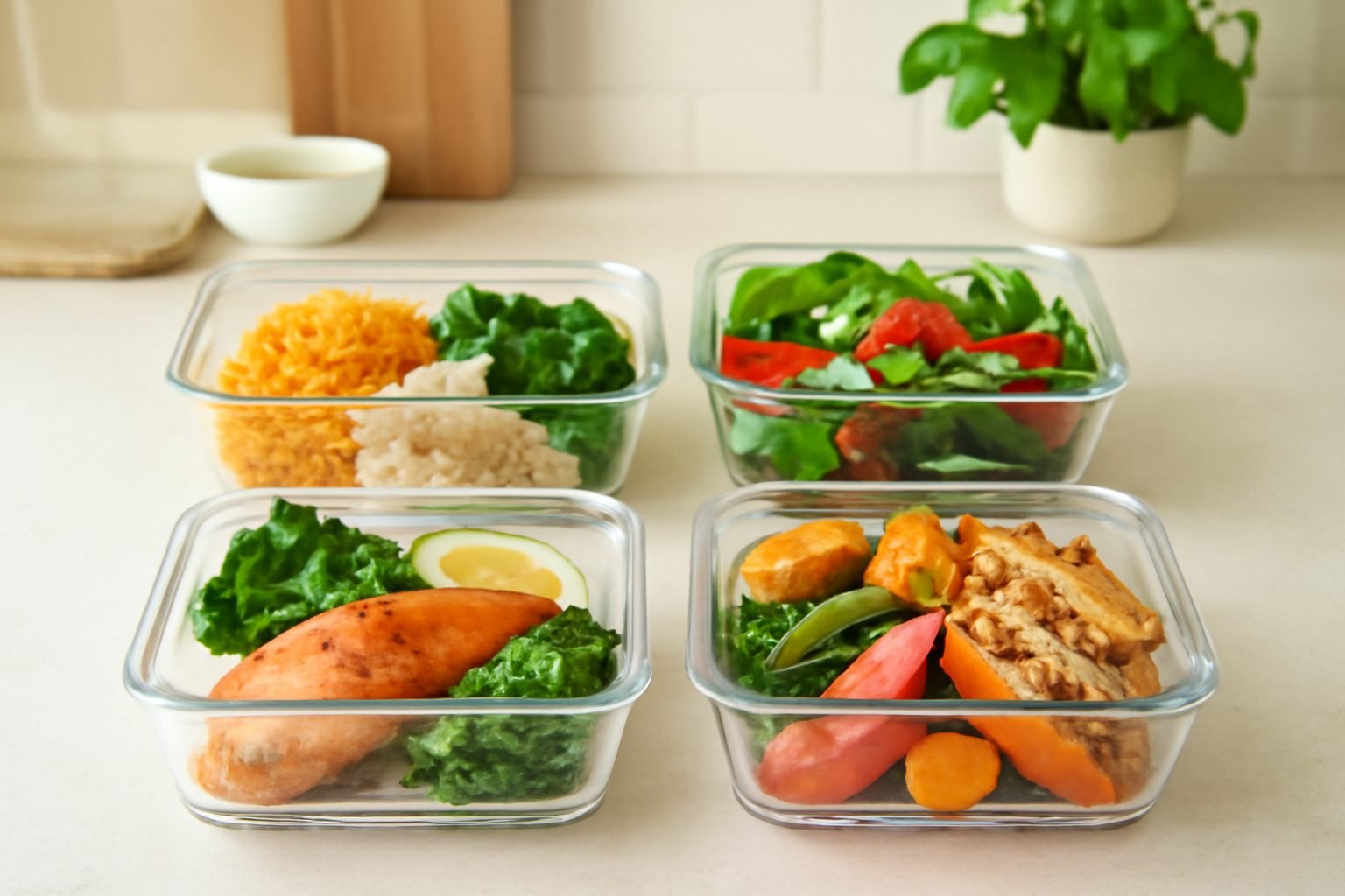 Meal Prep für verschiedene Ernährungsweisen