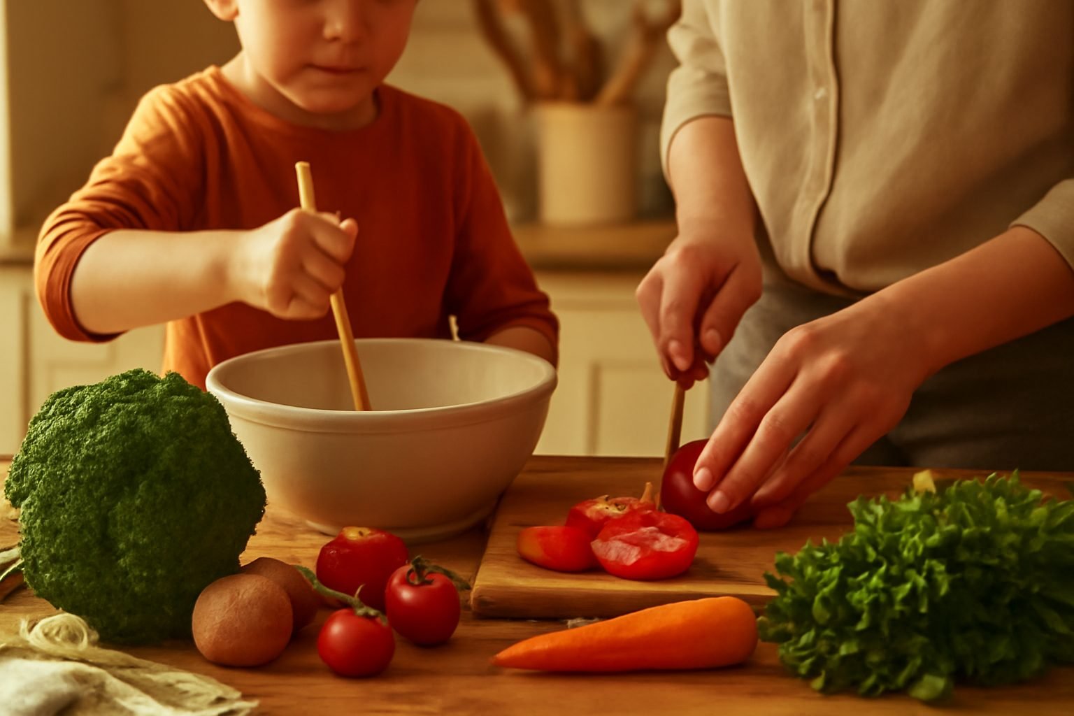 Kochen mit Kindern zur Erntezeit — 15 einfache Varianten