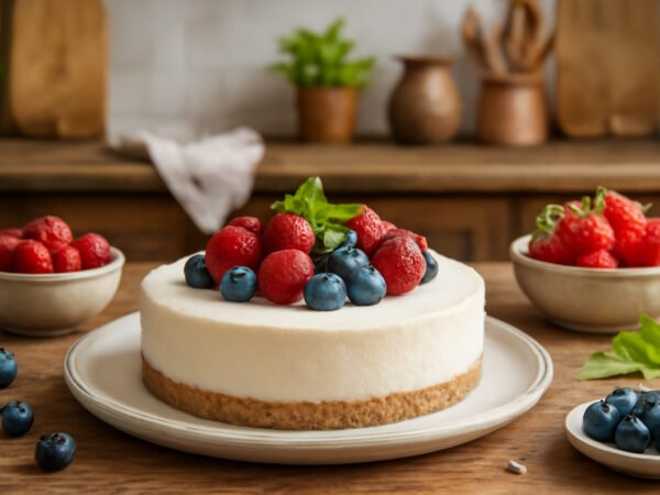 Kuchen ohne backen mit Keksboden: so gelingt es zu Hause