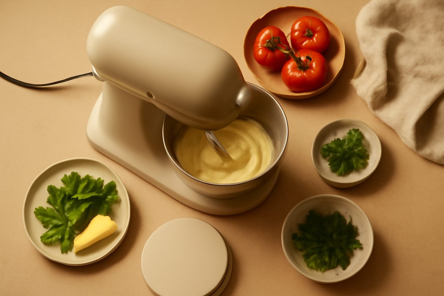 Küchenmaschine mit Waage: 6 Schritte zum Ergebnis