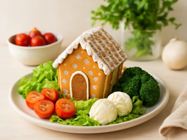 Lebkuchenhaus dekorieren Beleuchtung — der Weg zum Ergebnis