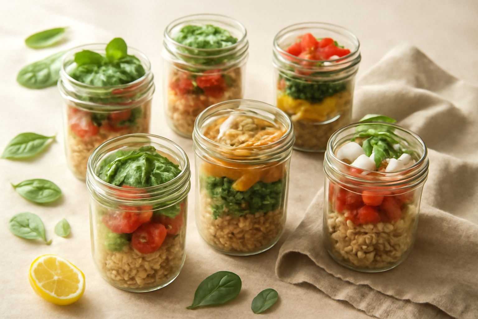 Meal Prep Ideen Glas — 12 einfache Varianten