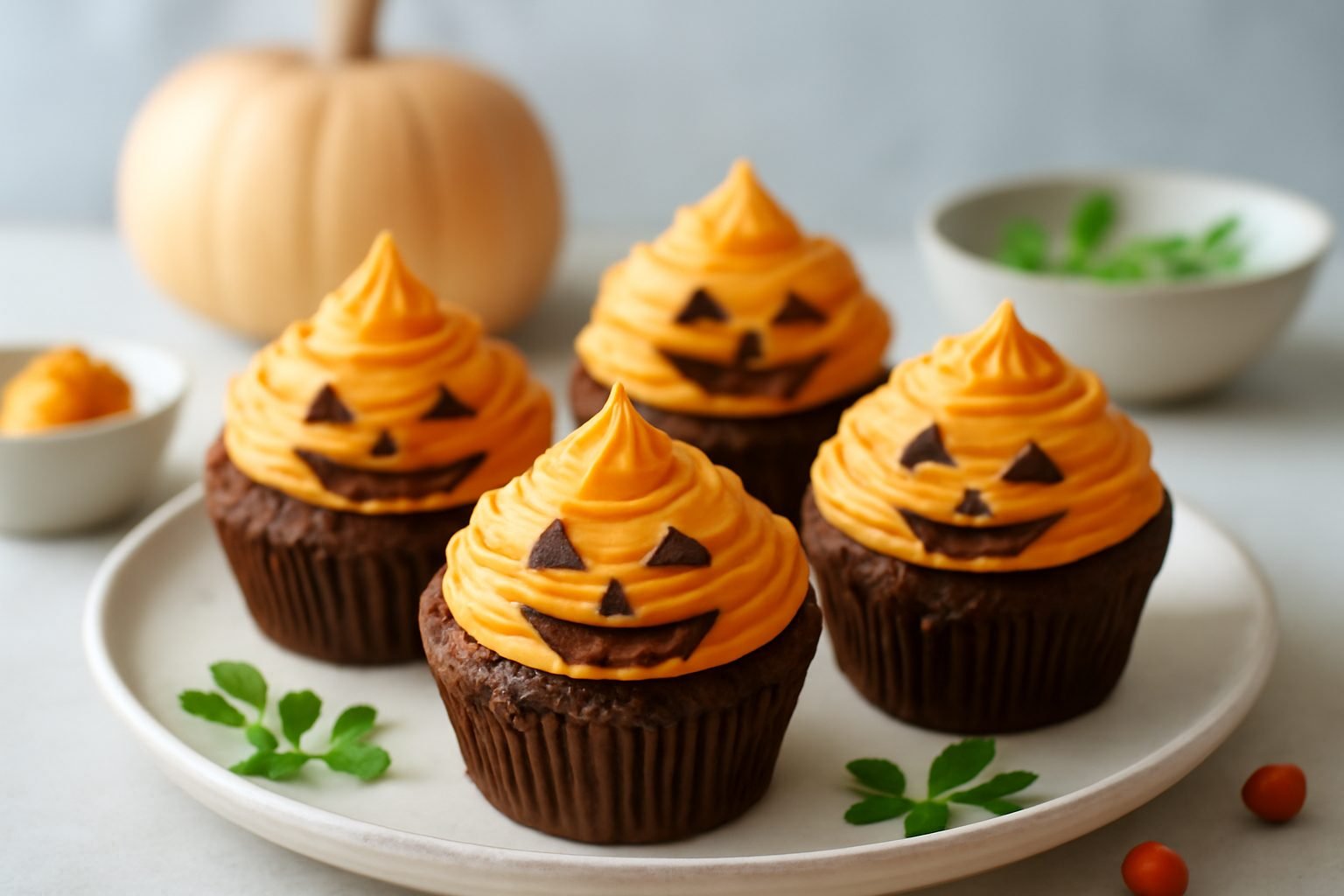 Muffins Araignée Halloween — einfach nachgekocht