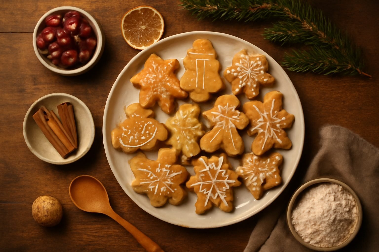 Nikolaus Plätzchen backen einfach: Zutaten und Zubereitung
