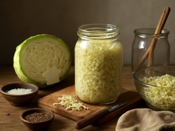 Sauerkraut selber machen im Glas ohne Vorkenntnisse