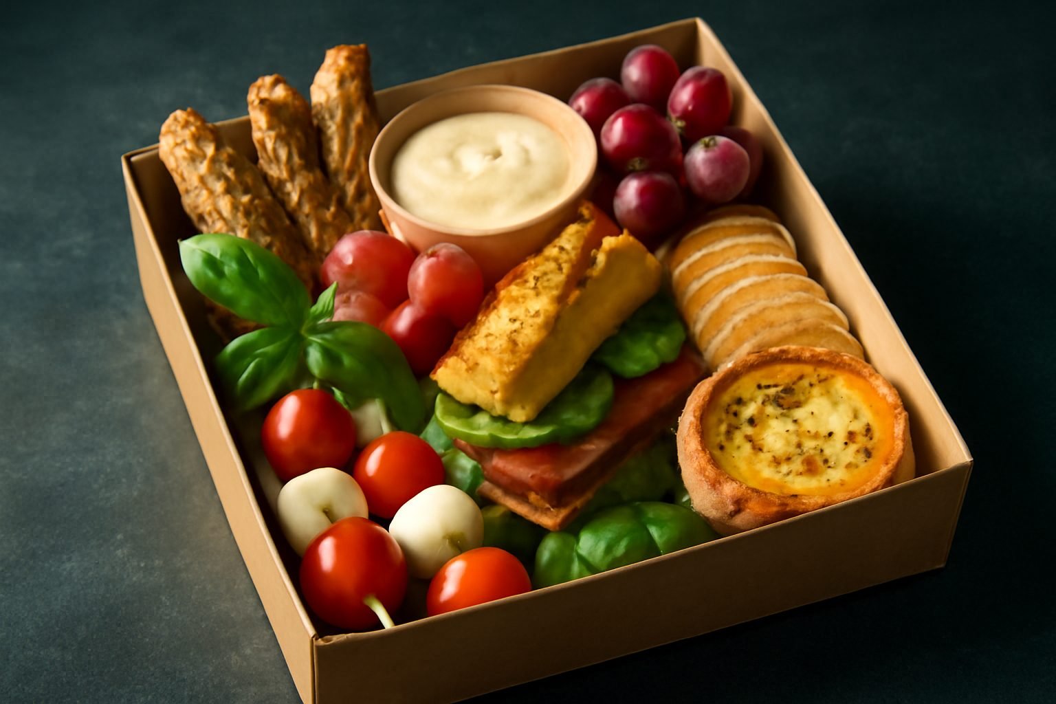 Silvester Essen Fingerfood zum Mitnehmen in 7 Schritten