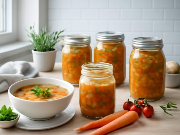 Suppen Einkochen im Glas — so geht es richtig