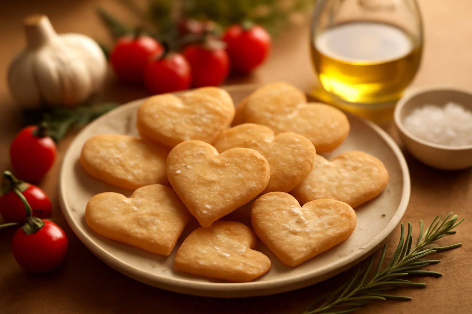 Valentinstag basteln mit Salzteig: 7 Schritte zum Ergebnis