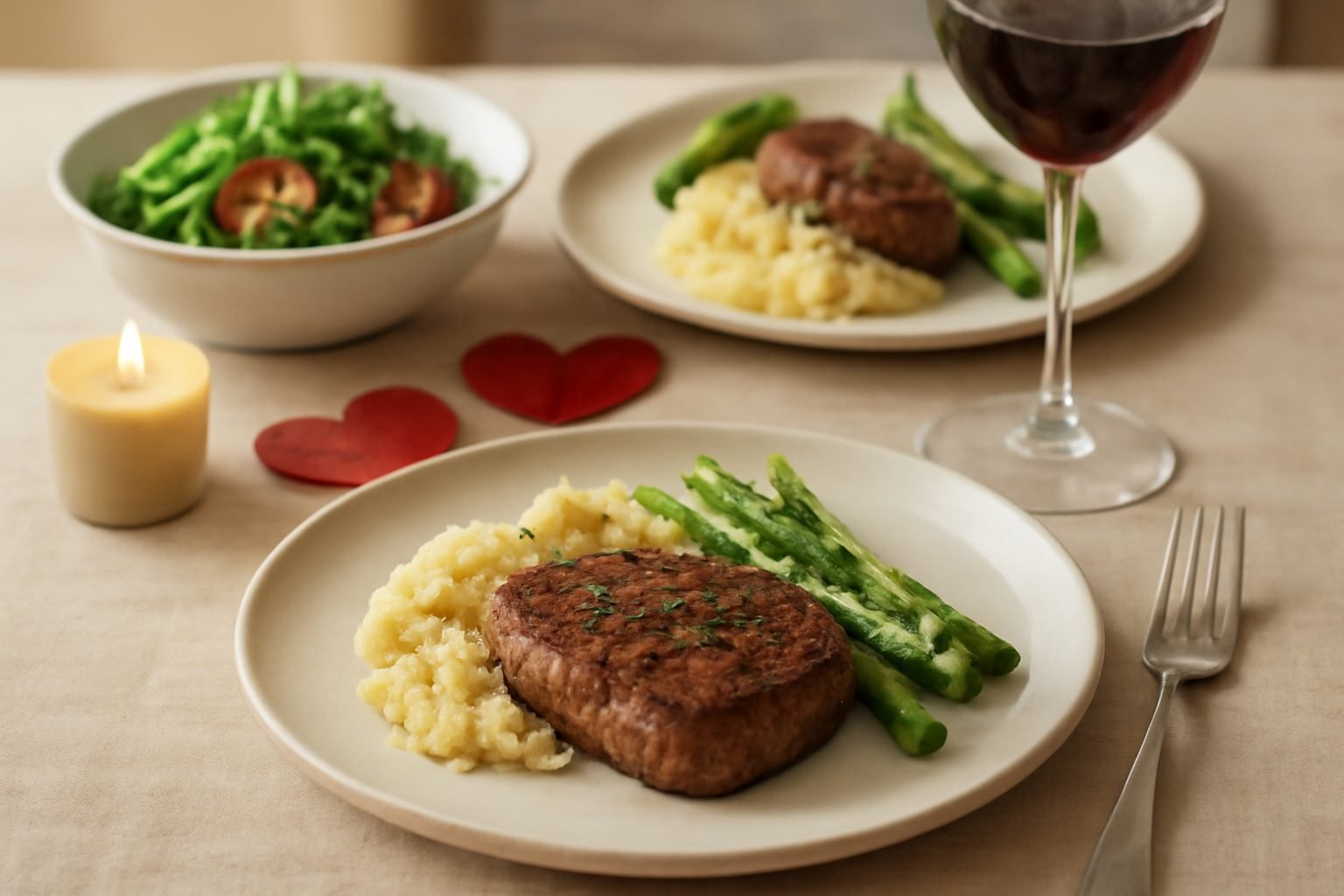 Valentinstag Rezepte für Zwei in 6 Schritten