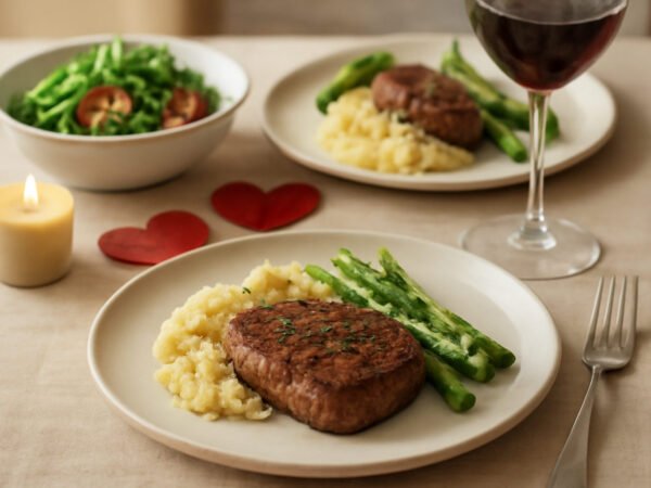Valentinstag Rezepte für Zwei in 6 Schritten