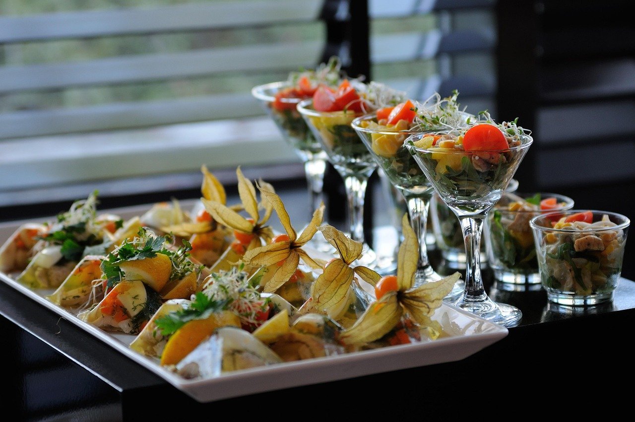 Vegetarisches Fingerfood für die Party