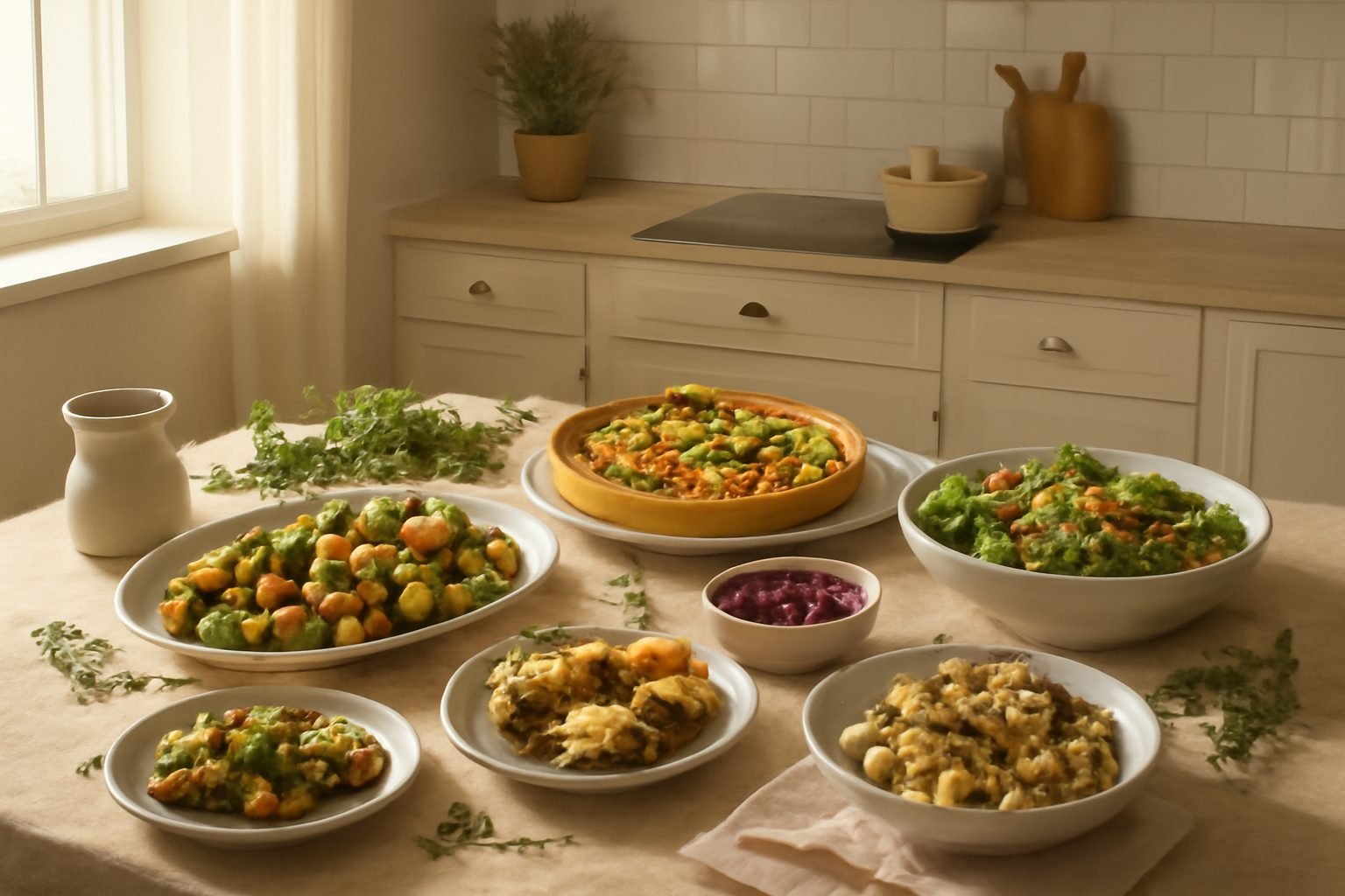 Vegetarisches Weihnachtsmenü Ideen — 20 einfache Varianten