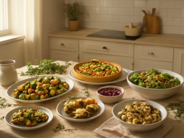 Vegetarisches Weihnachtsmenü Ideen — 20 einfache Varianten