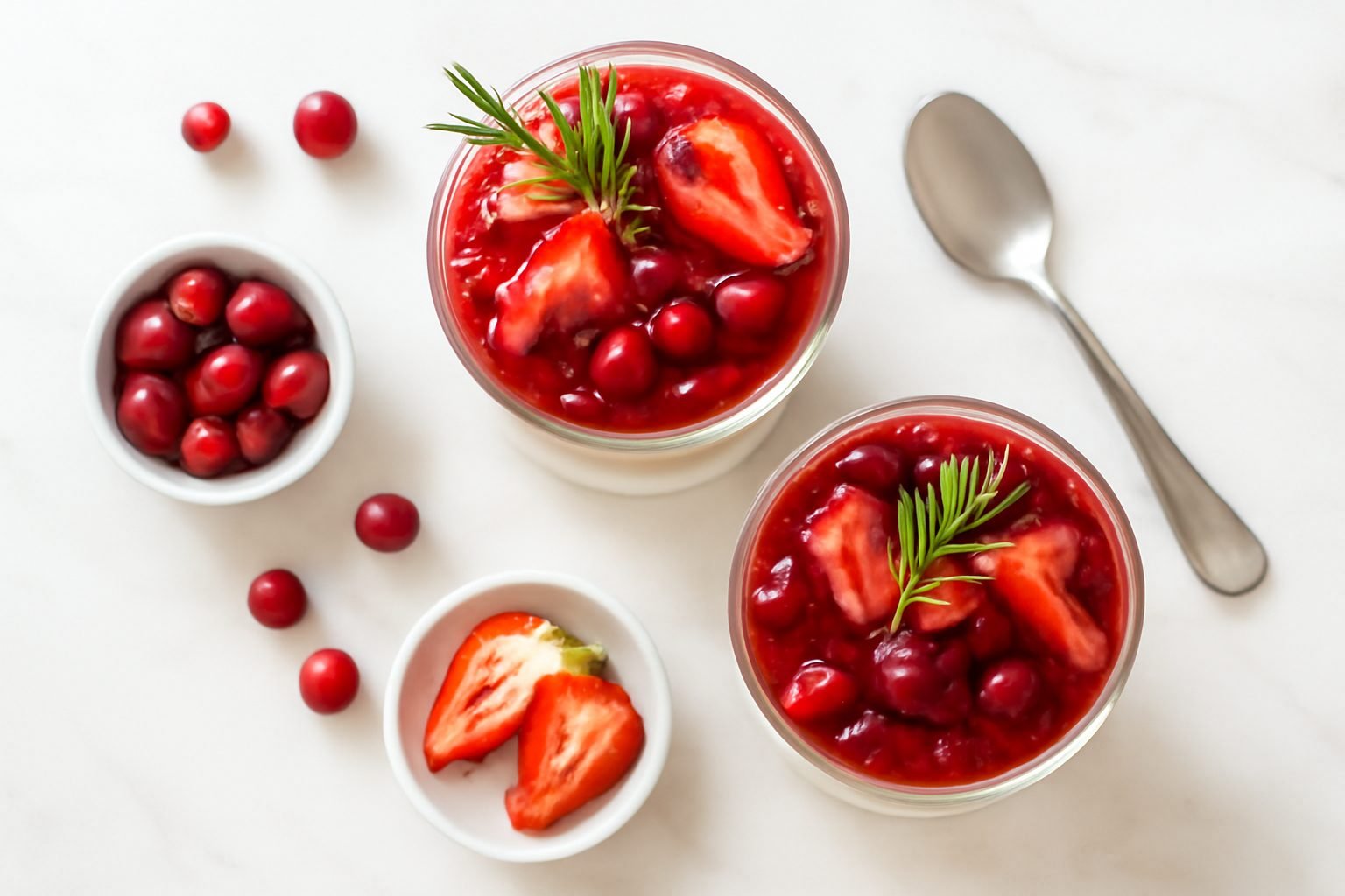 Weihnachtsdessert im Glas: Zutaten und Zubereitung