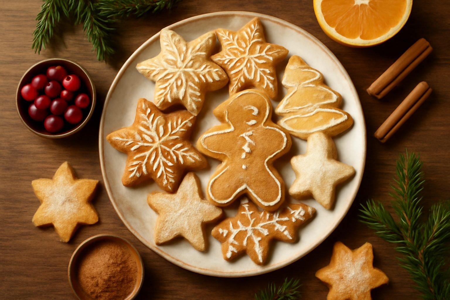 Weihnachtsplätzchen — der Weg zum Ergebnis
