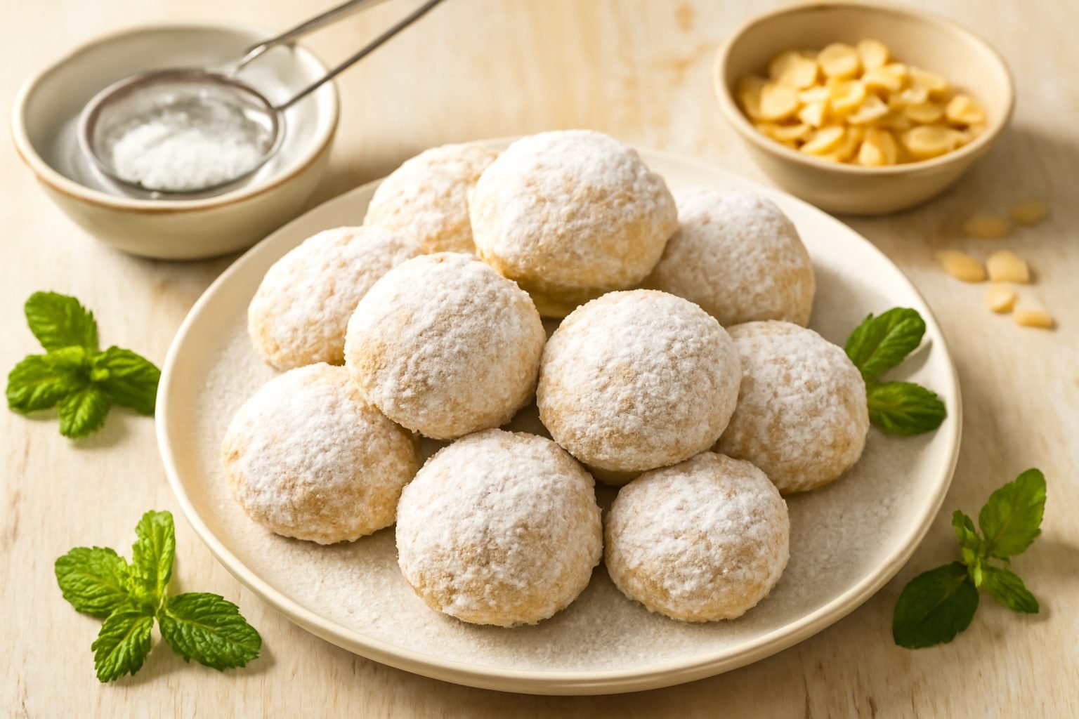 Weihnachtsplätzchen Schneebälle — einfach nachgekocht