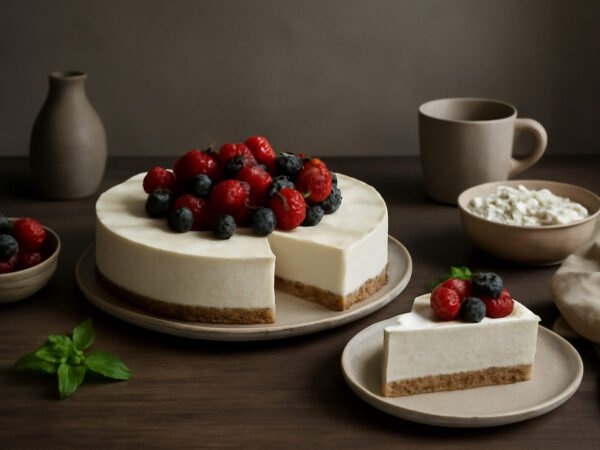 No-Bake-Kuchen mit Quark – cremig & schnell
