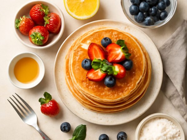 Pfannkuchen ohne Ei – einfaches Rezept
