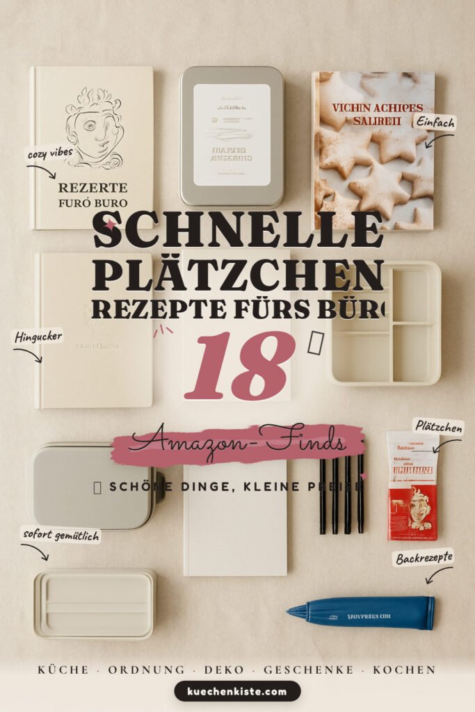 Schnelle Plätzchen Rezepte fürs Büro: 18 Amazon-Finds