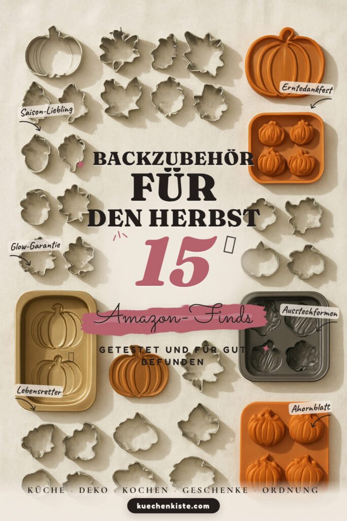 Backzubehör für den Herbst: 15 Amazon-Finds, für Kürbis & Apfel