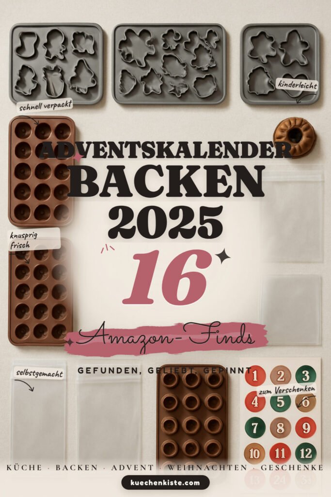 Adventskalender backen 2025: 16 Amazon-Finds, für 24 Leckereien