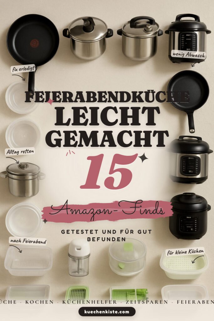 Feierabendküche leicht gemacht: 15 Amazon-Finds, schneller kochen