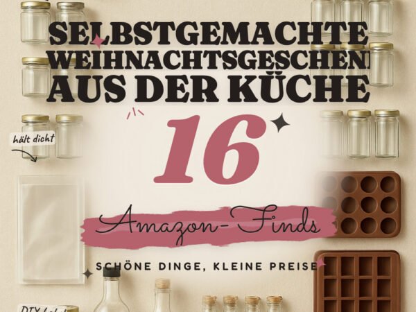 Selbstgemachte Weihnachtsgeschenke aus der Küche: 16 Amazon-Finds