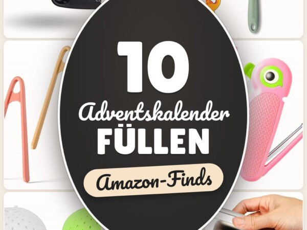 Adventskalender füllen: 10 Amazon-Finds, Mini-Küchenhelfer