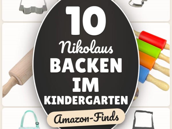 Nikolaus backen im Kindergarten: 10 Amazon-Finds, stressfrei ausstatten