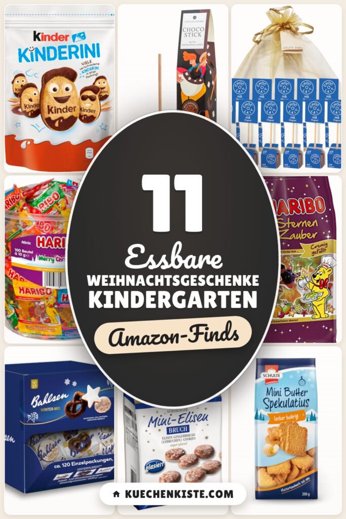 Essbare Weihnachtsgeschenke Kindergarten: 11 Amazon-Finds