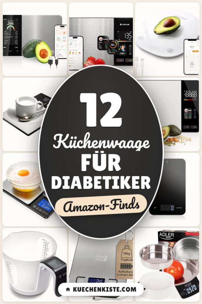 Küchenwaage für Diabetiker: 12 Amazon-Finds, Kohlenhydrate im Blick