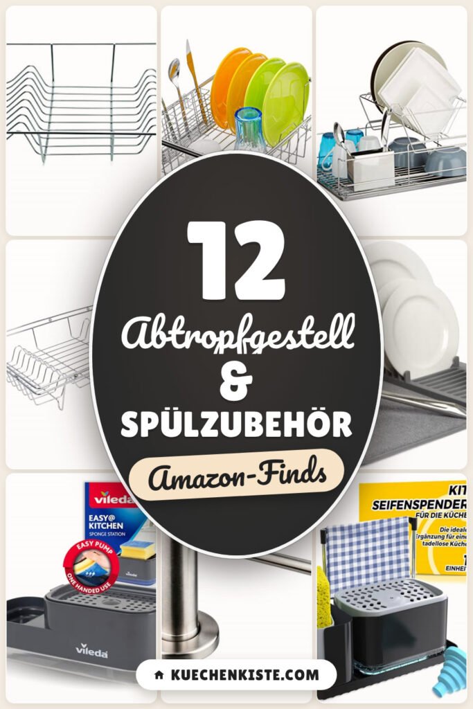 Abtropfgestell & Spülzubehör: 12 Amazon-Finds, mehr Ordnung