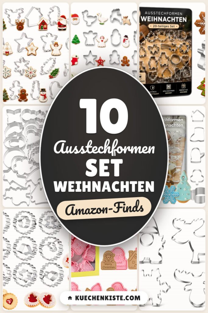 Ausstechformen Set Weihnachten: 10 Amazon-Finds, für Plätzchen