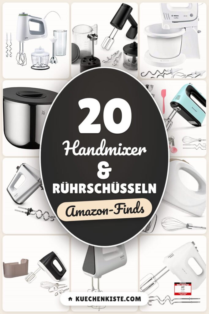 Handmixer & Rührschüsseln: 20 Amazon-Finds, bereit zum Backen