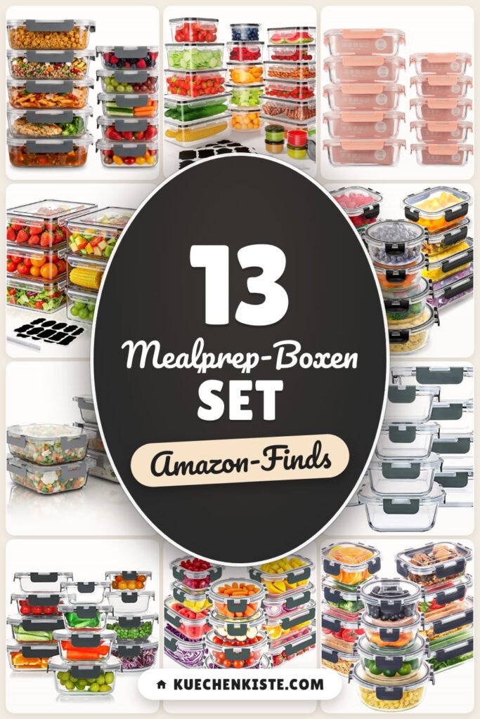 Mealprep-Boxen Set: 13 Amazon-Finds, für Büro & Vorrat