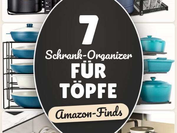 Schrank-Organizer für Töpfe: 7 Amazon-Finds, Ordnung im Schrank
