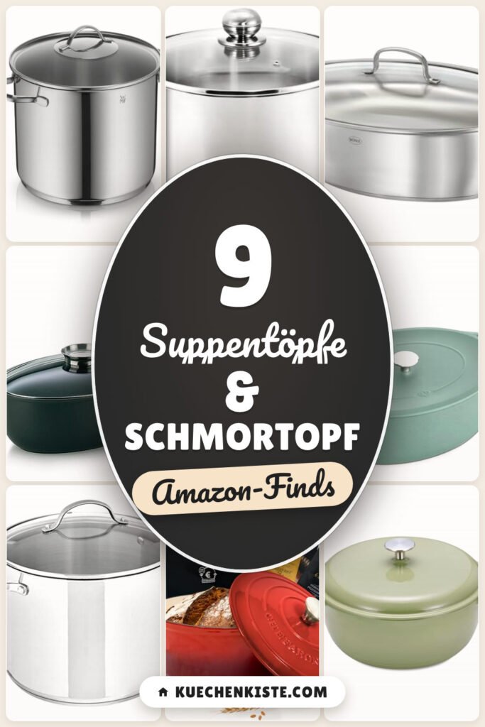Suppentöpfe & Schmortopf: 9 Amazon-Finds, für Herd & Ofen