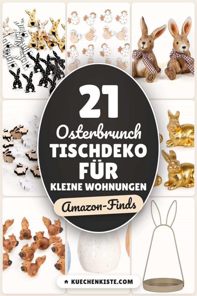 Osterbrunch Tischdeko für kleine Wohnungen: 21 Amazon-Finds